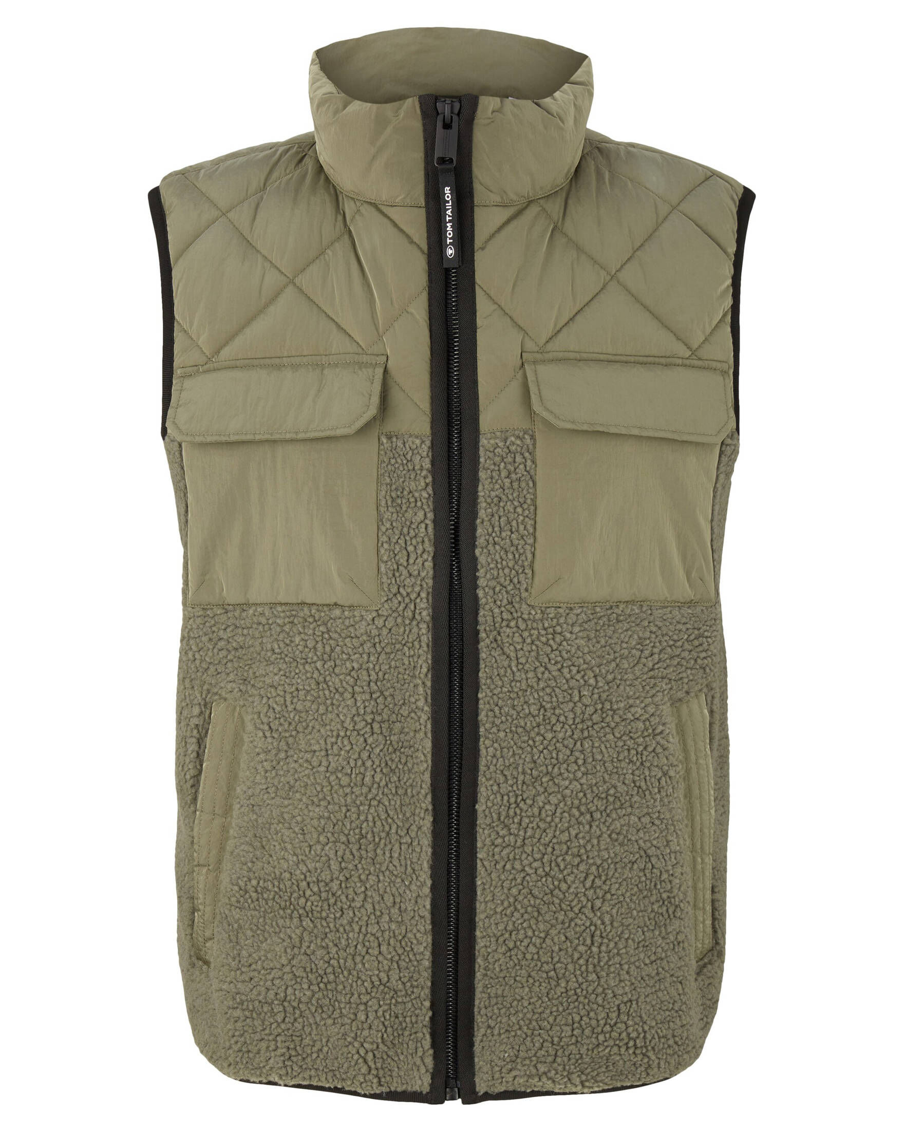 Tom Tailor| Herren Weste MAT MIX VEST