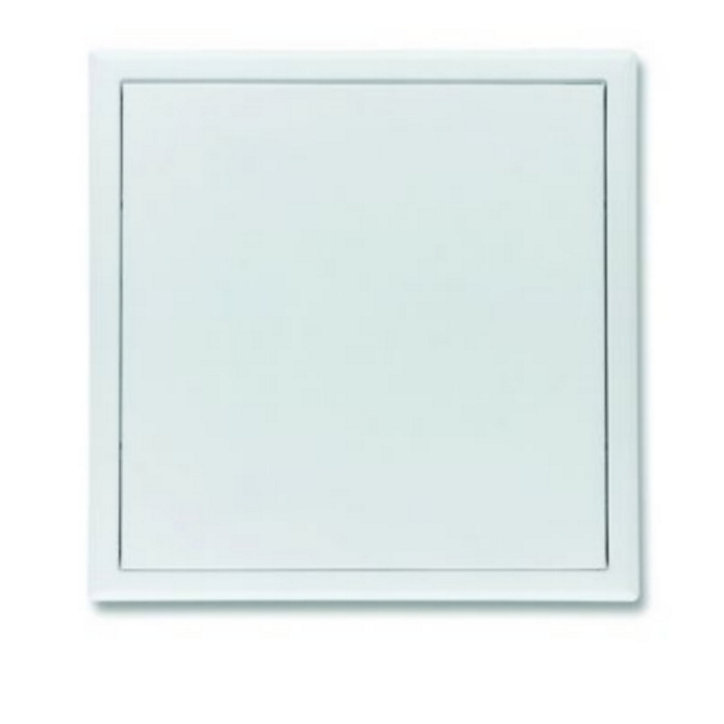 Trappe de visite acier laqué blanc Placo 30 x 30 cm