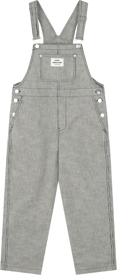 Mads Nørgaard - Copenhagen Milk Fidel Overall Pants Estate blue/cloud dancer