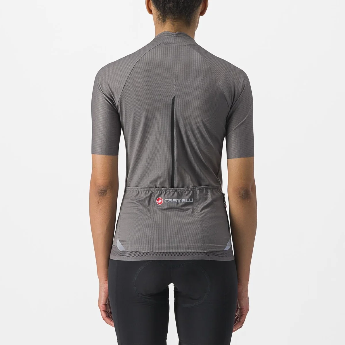 Castelli Endurance kortærmet cykeltrøje Gunmetal Gray