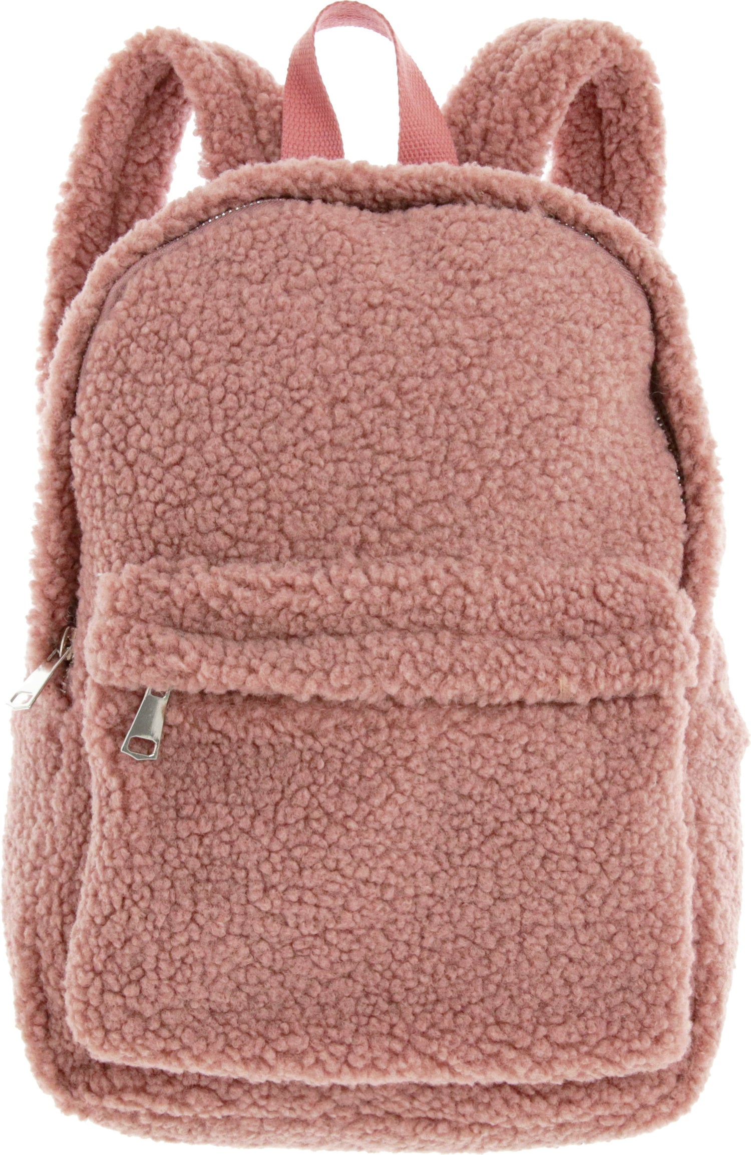 Unique living rugzak Teddy roze 24 x 8 x 32 cm