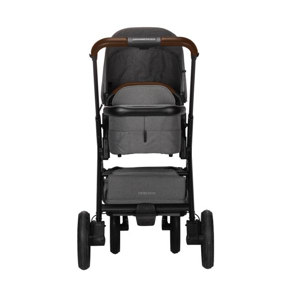 Dubatti One E5 Kinderwagen 2-in-1 Frame Black\/Dark Brown