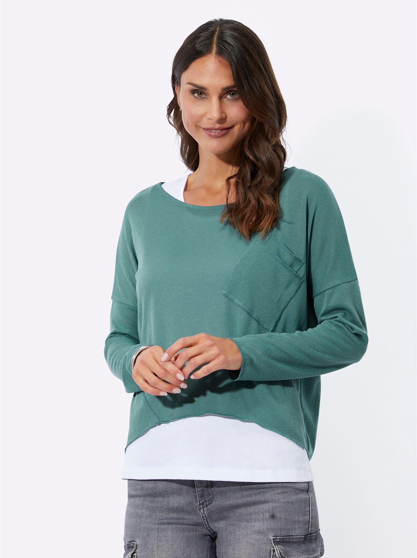 Inspirationen Oversize-Shirt »Shirt + Top«, 1 Stk.