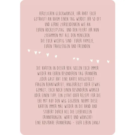 moses. Wie schön, dass ihr euch traut! - Geschenkbox & Gästebuch zur Hochzeit