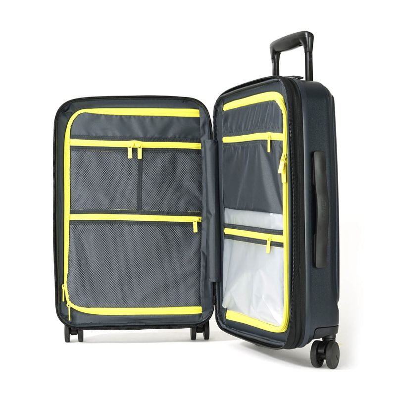 Valise rigide Pure mate Extensible 75cm Bleu nuit