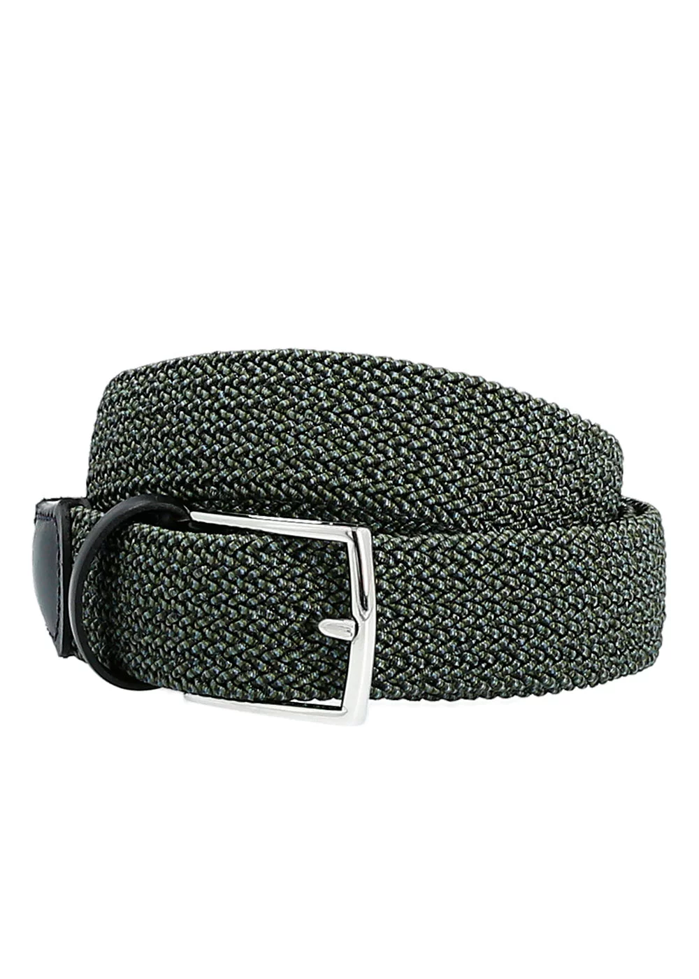 CEINTURE SISKIYOU TRESSEE KAKI