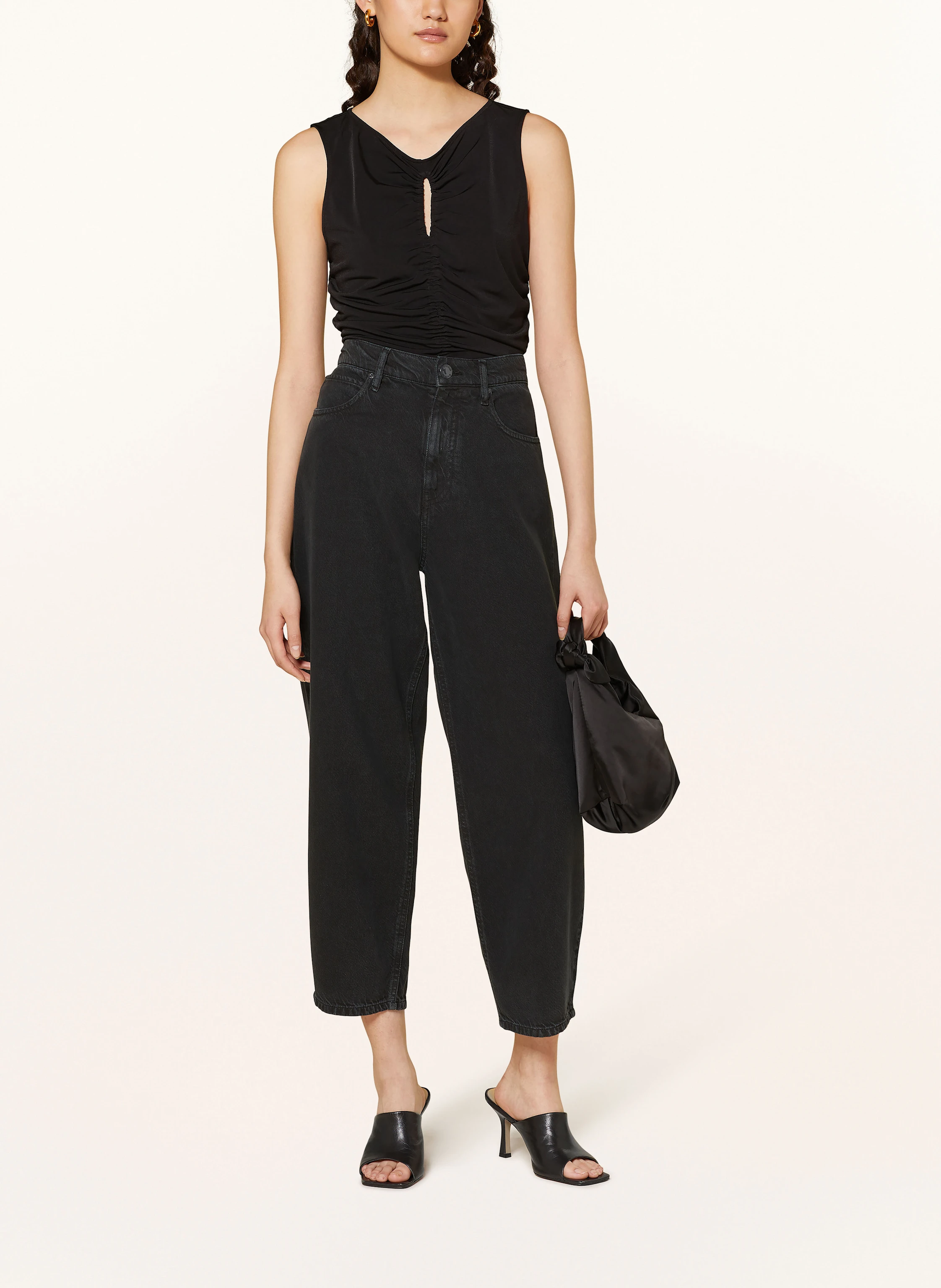 BOSS Blusentop EMACHA mit Cut-out