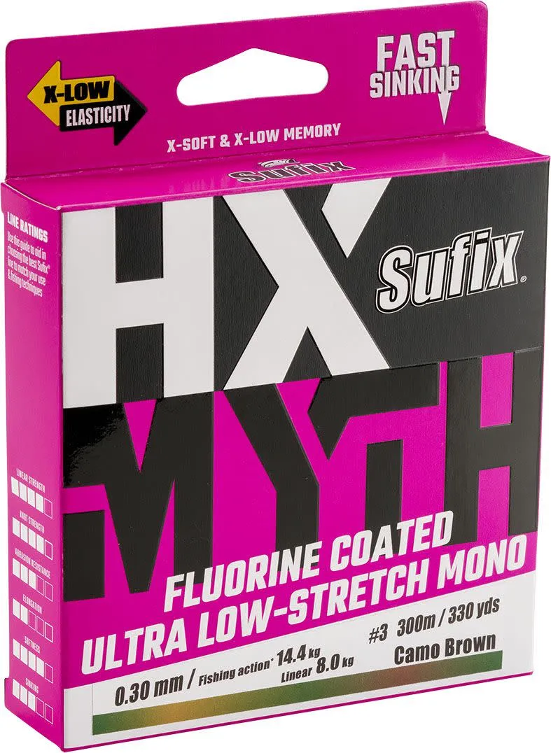 Sufix Hx-Myth Camo Brown