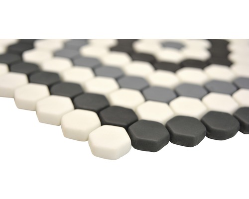 Glasmozaïek Cuba HX3M hexagon ECO glasmix