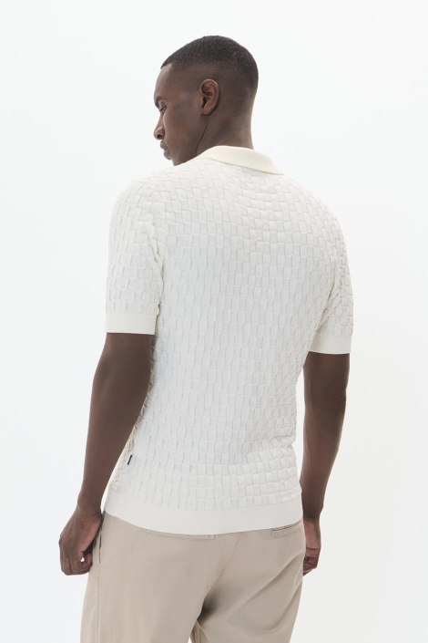 Matinique witte heren polo