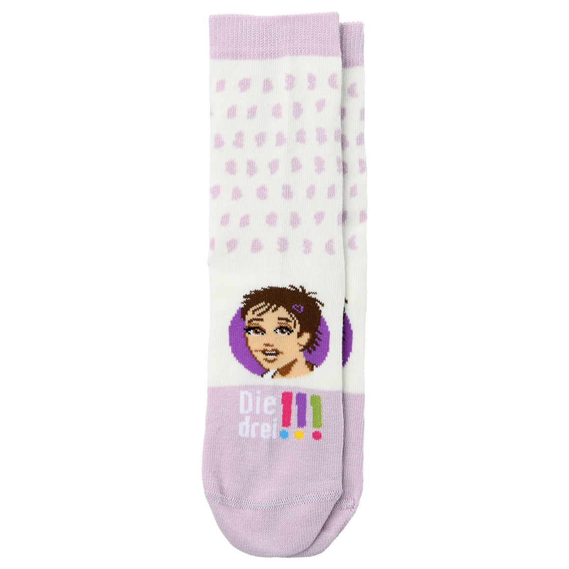 Topolino 3 Paar Die drei !!! Socken im Set rosa / helllila / weiss