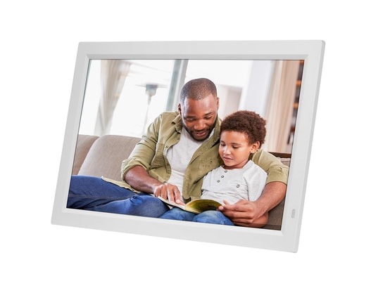 YONIS - Cadre photo numérique 21,5 pouces led blanc 23,6 pouces pouc...