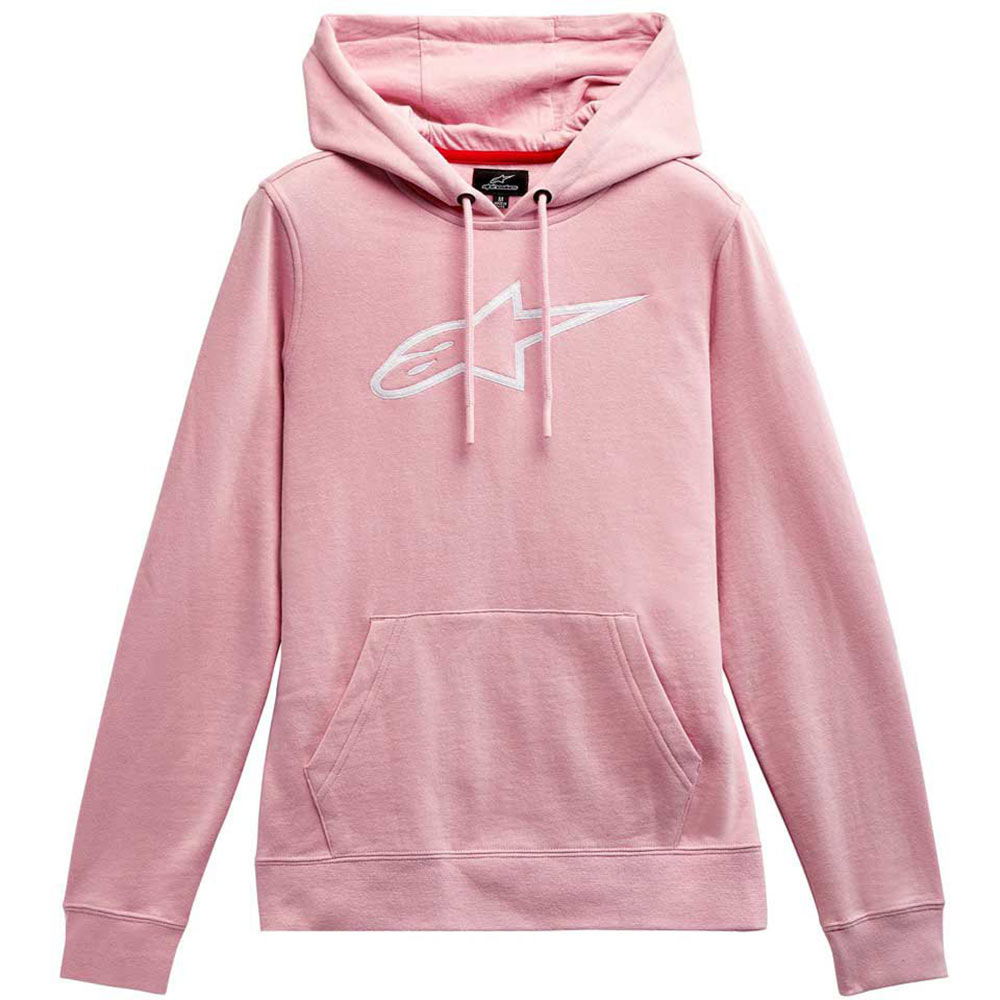 Alpinestars - Sweat femme Womens Ageless V2 Rose / Blanc