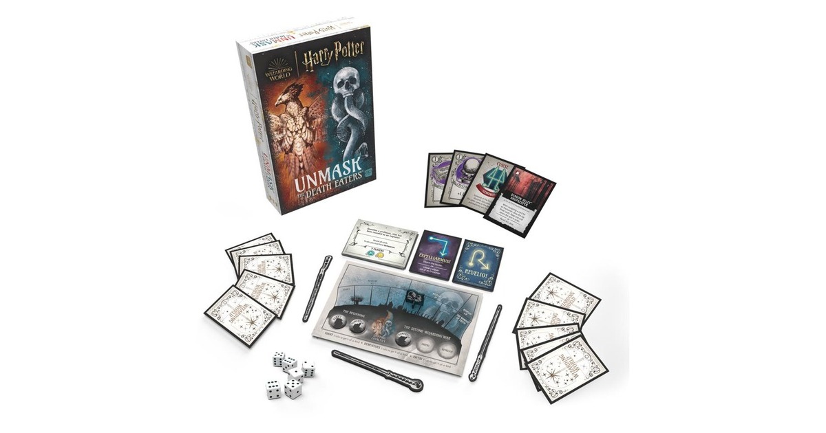 European Player NetworkHarry Potter: Unmask The Death Eaters Bordspel  (Engels, 3 - 8 spelers, 60 minuten, Vanaf 11 jaar)