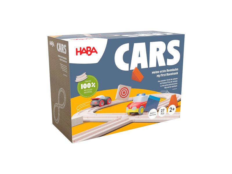 Haba Rennbahnauto Cars – Meine erste Rennbahn 27 Teile Kinderspielzeug