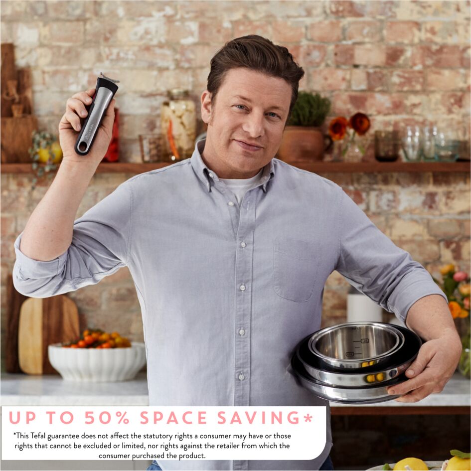Jamie Oliver by Tefal Ingenio 9-delige set - inductie