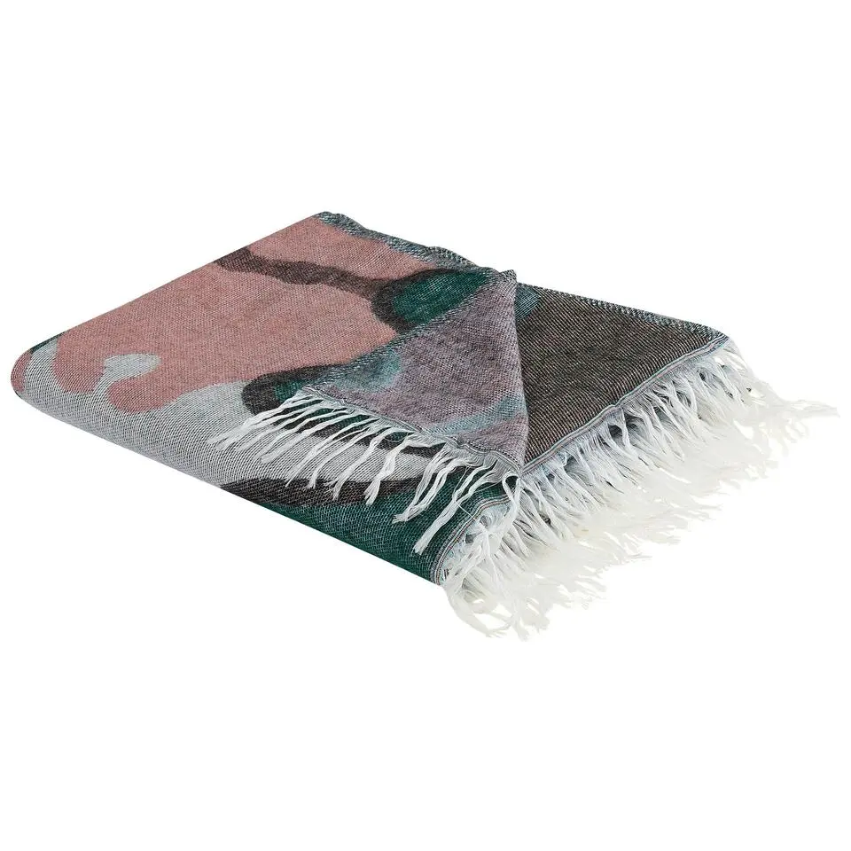 SOMANI - Plaid - Multicolor - 130 x 170 cm - Polyester