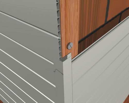 Duropan buitenhoeklijsten, wit, 10x20x2700 mm