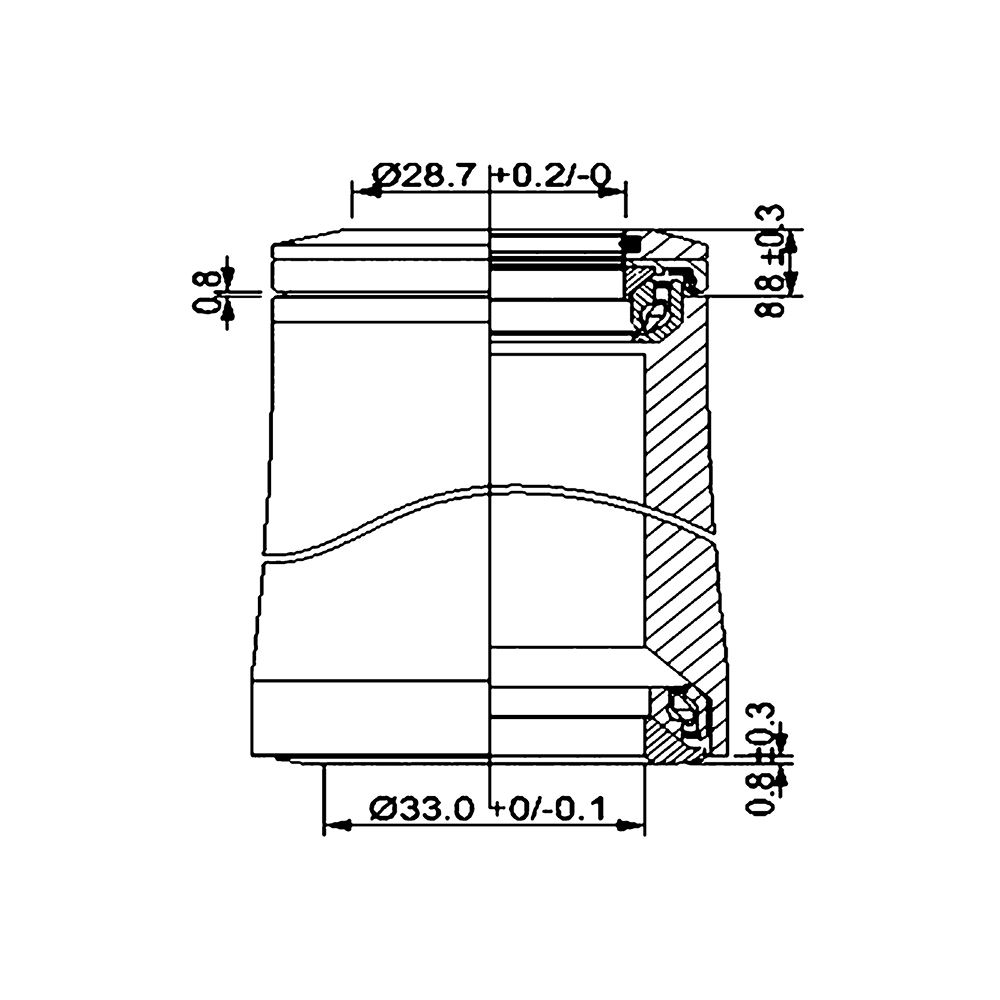 DEDA IN-4 Integrierter 1 1/8