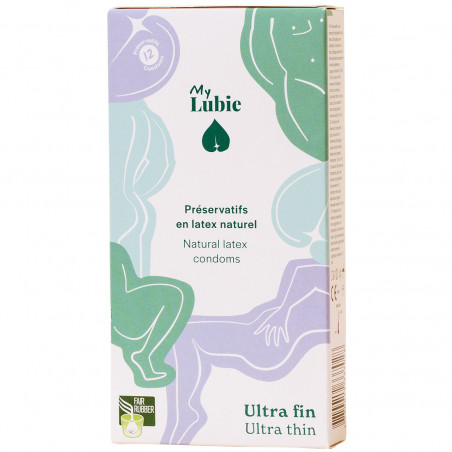 My Lubie Les préservatifs ultra fins Taille Standard