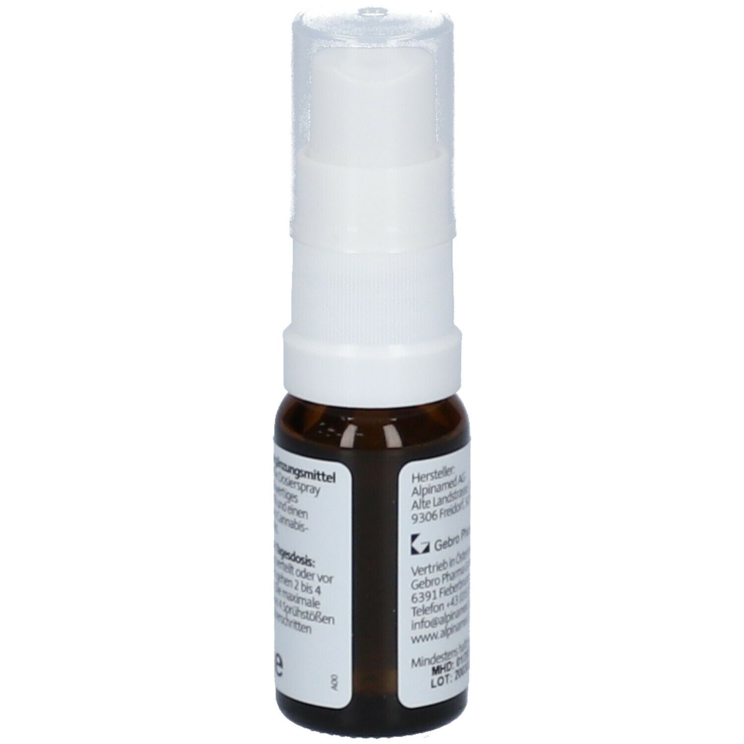 Alpinamed® Cannabis 5 Dosierspray mit Vollspektrum Cannabis-Aromaextrakt, Hanfsamenöl und Vitamin E