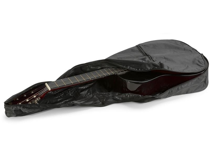 MAX Konzertgitarre SoloArt Set Sunburst Klassische Gitarre mit Zubehör