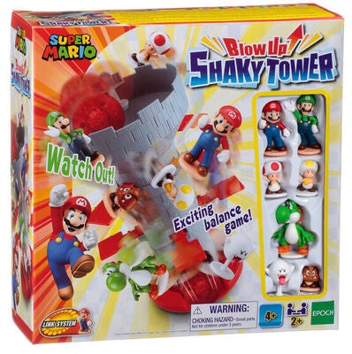 Super Mario Spill Blow Up! Shaky Tower