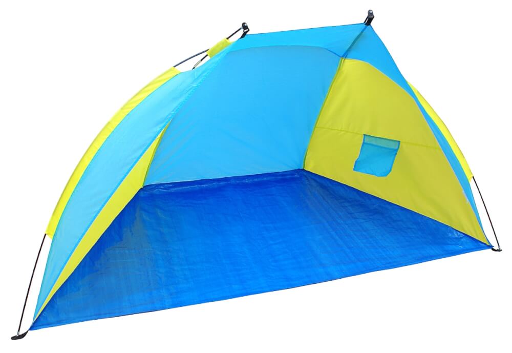 Outdoor active Strandmuschel mit UV50 , Fiberglass-Stange