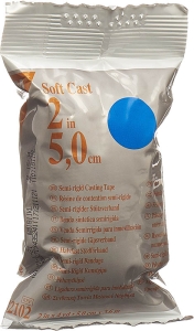3M Scotchcast Softcast 5cmx3.65m blau, 10 Stück