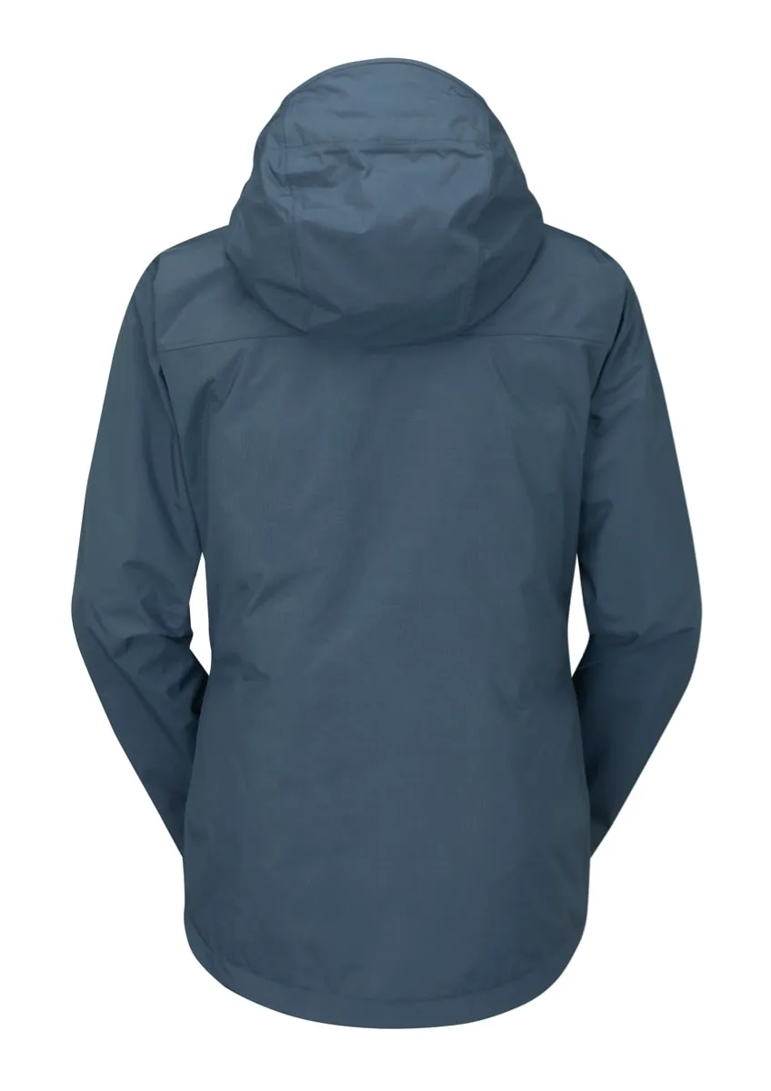 Rab Women's Downpour Plus 2.0 Jacket Orion Blue
