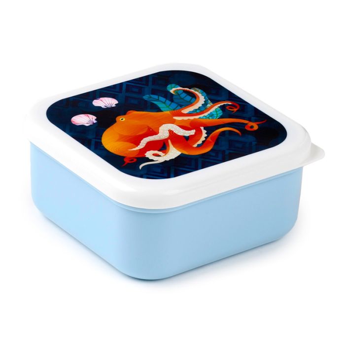 Conjunto 3 Caixas Lanche - Reino Marinho
