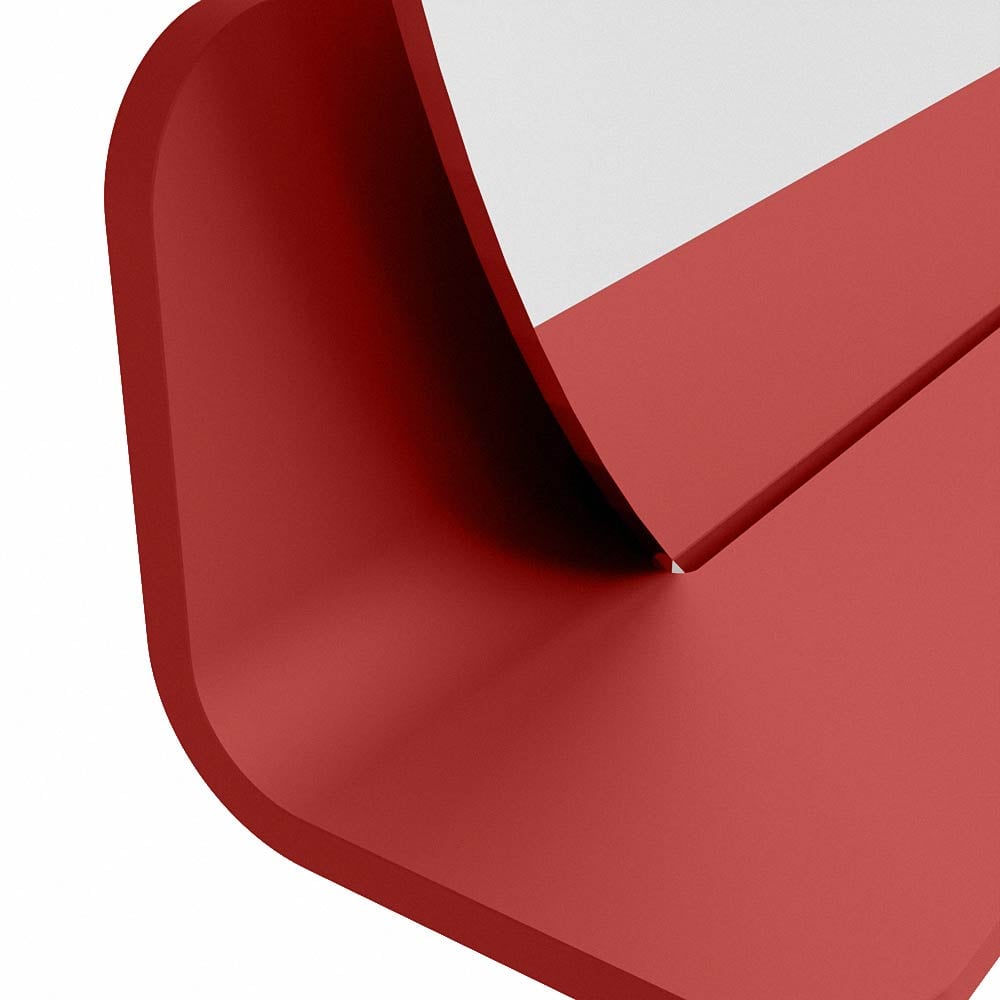 Mondiaz Spot spiegel rond Ø70cm met planchet fire