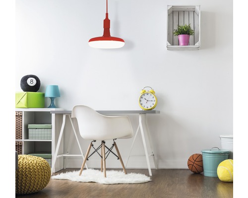 LED hanglamp 22W 1800 lm 3000K rood