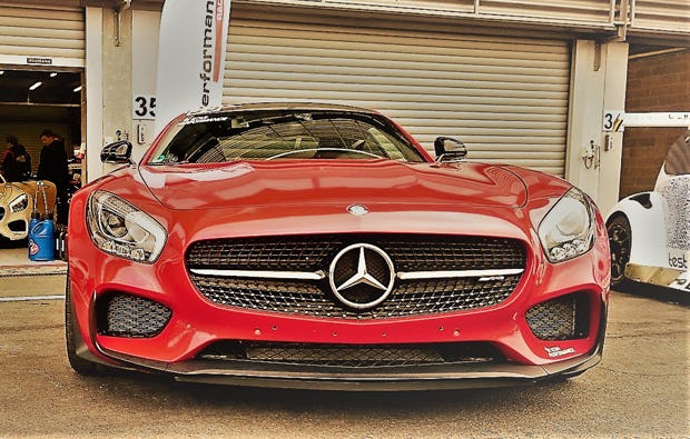 Im AMG GT-S Renntaxi durch die grüne Hölle