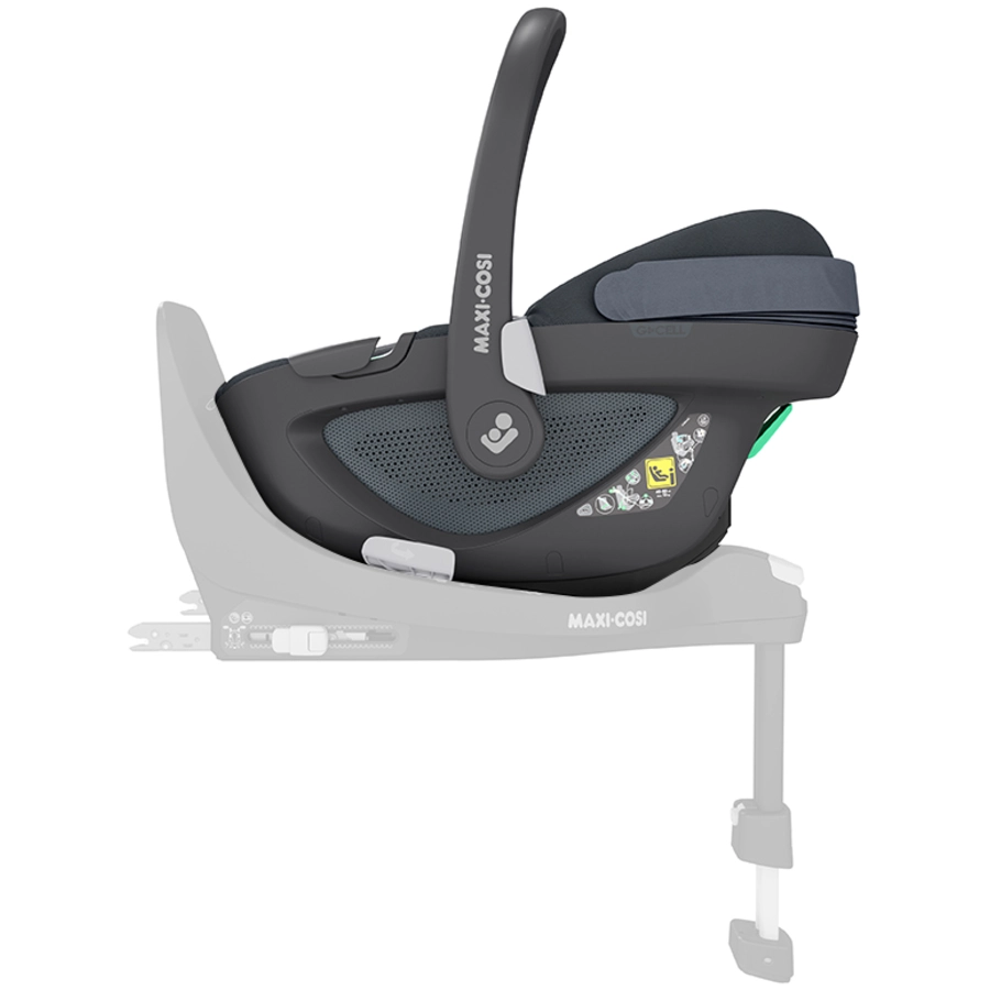 MAXI COSI Set Babyschale Pebble 360 Essential Graphite plus Basisstation FamilyFix 360