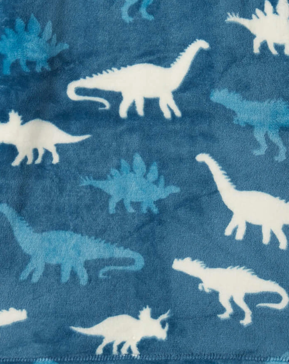 Fleecejacke DINO SILHOUETTES FUZZY in blue