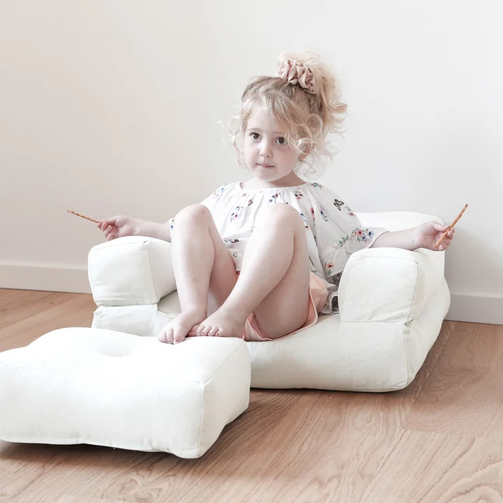 Karup Design - Mini Cube Kinder-Futonsessel, linen