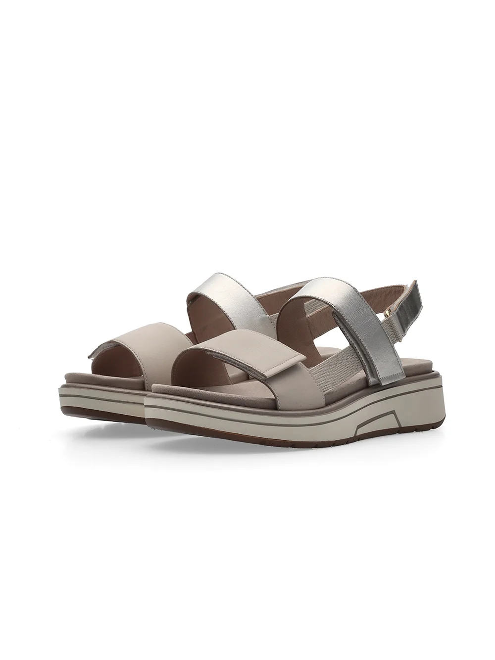 Sandale Lucca beige platin