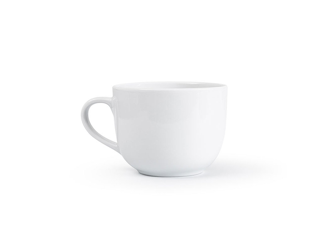 CANECA JUMBO OLYMPIA ACTUEL BRANCO PORCELANA 600ML