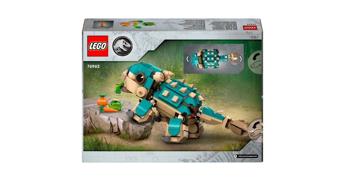 LEGOJurassic World - Baby Bumpy: Ankylosaurus Constructiespeelgoed  (76962)