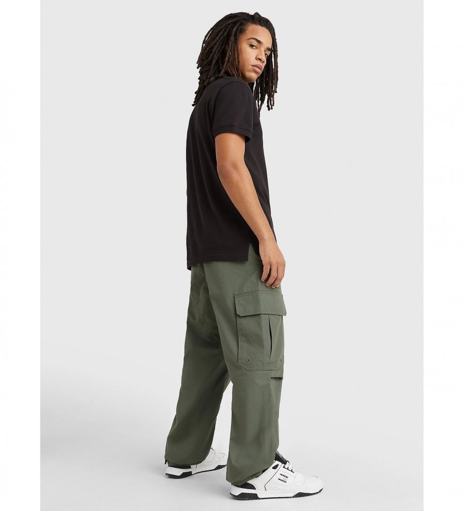 Tommy Jeans Polo de corte clsico con parche negro