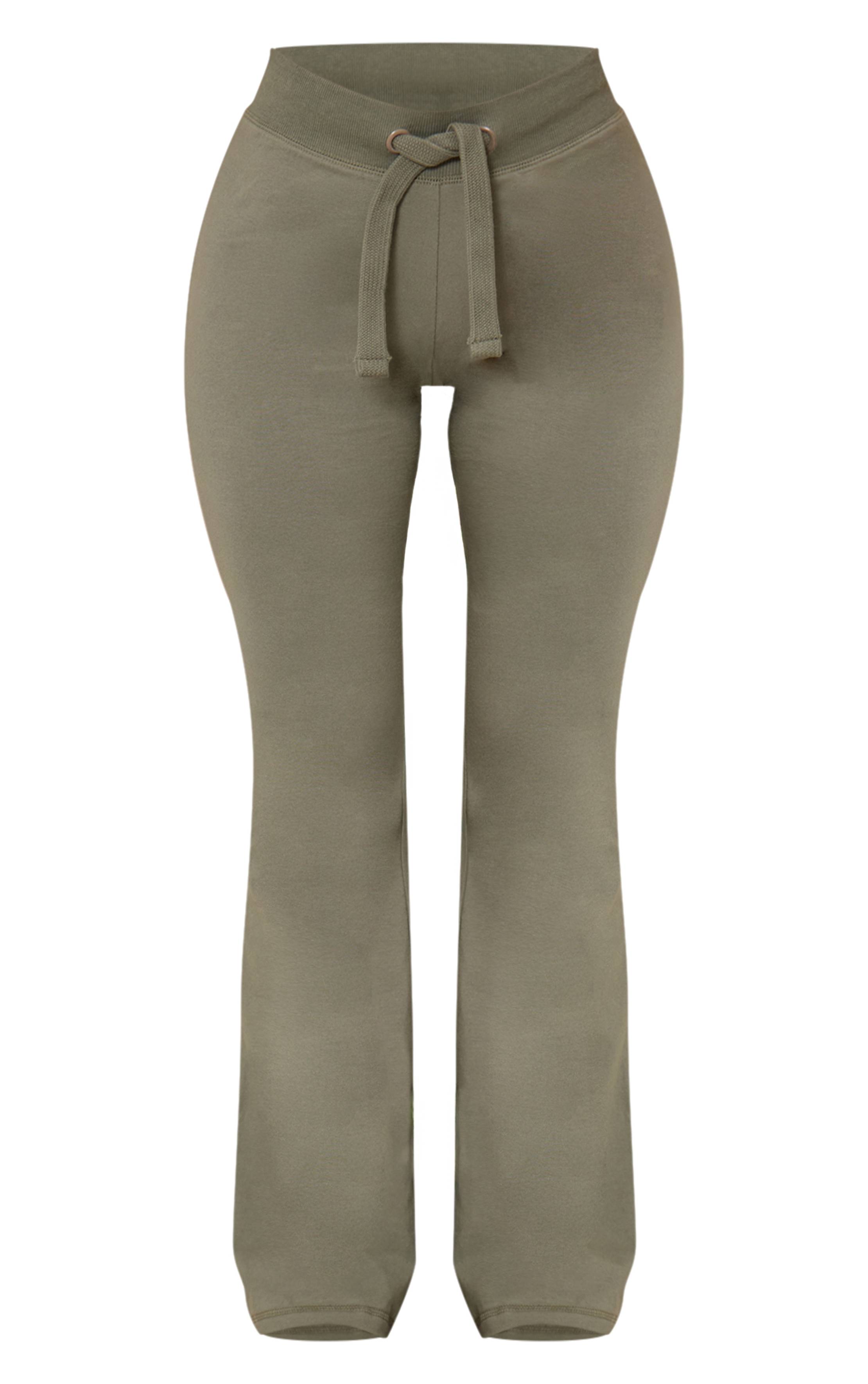 Sea Green Pantalon Évasé Skinny Taille Basse Petite