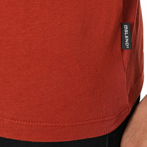 Tee Shirt Poche 20716013 Rouge Brique