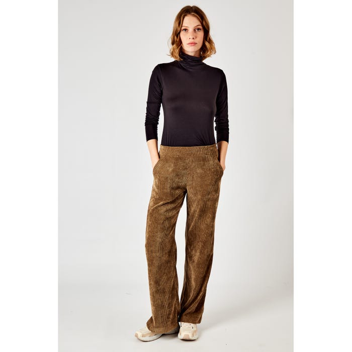 Veritas-Broek corduroy effen