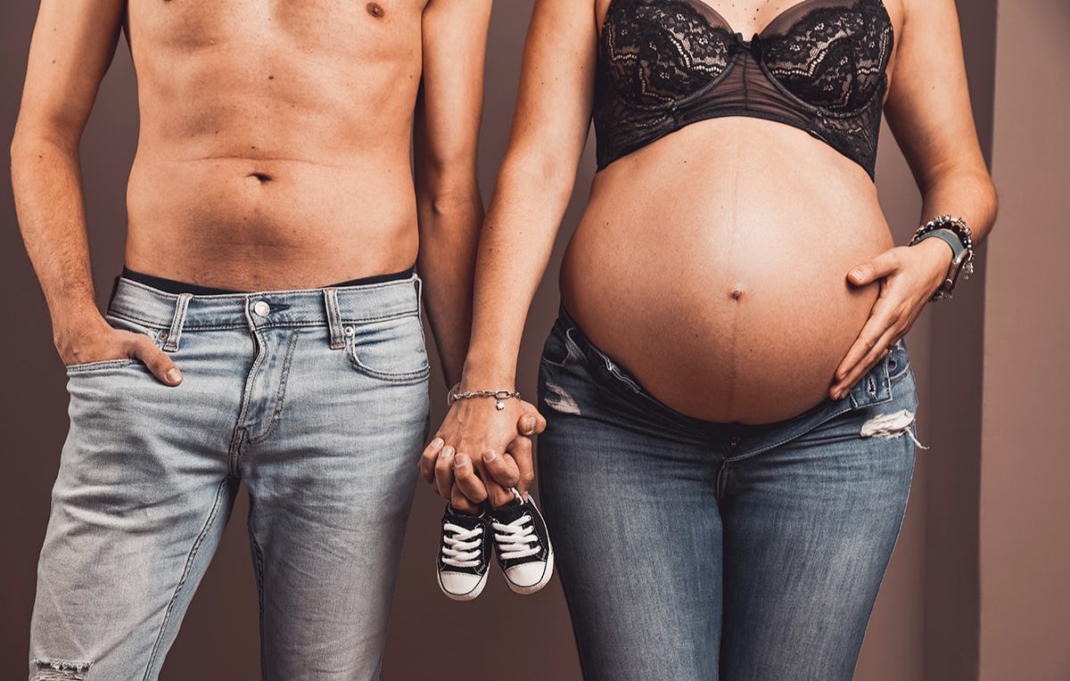 Babybauch-Fotoshooting in Bochum als Geschenk