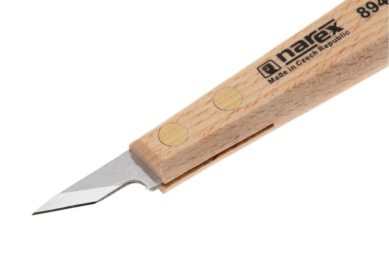 Narex Detail Carving Knife 894310, fijn houtsnijmes