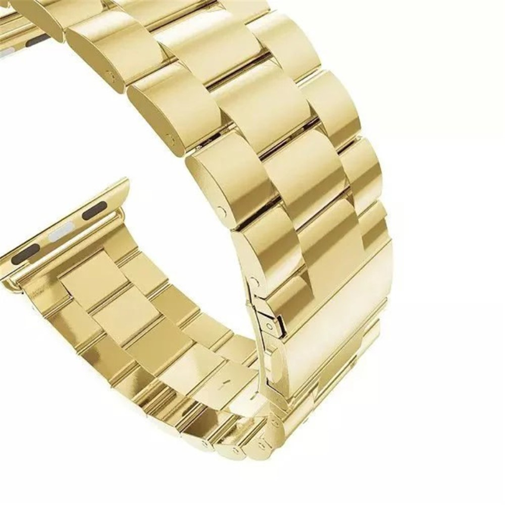 Apple Watch (49/46/45/44 mm) Deluxe Edelstahl Armband - Gold