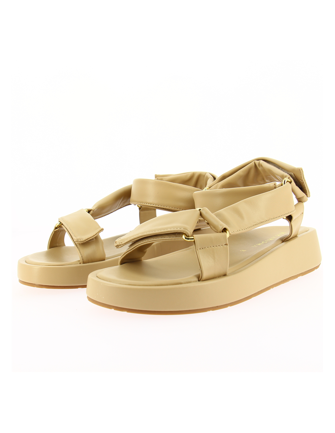 kharisma sandales compensées femme violette beige