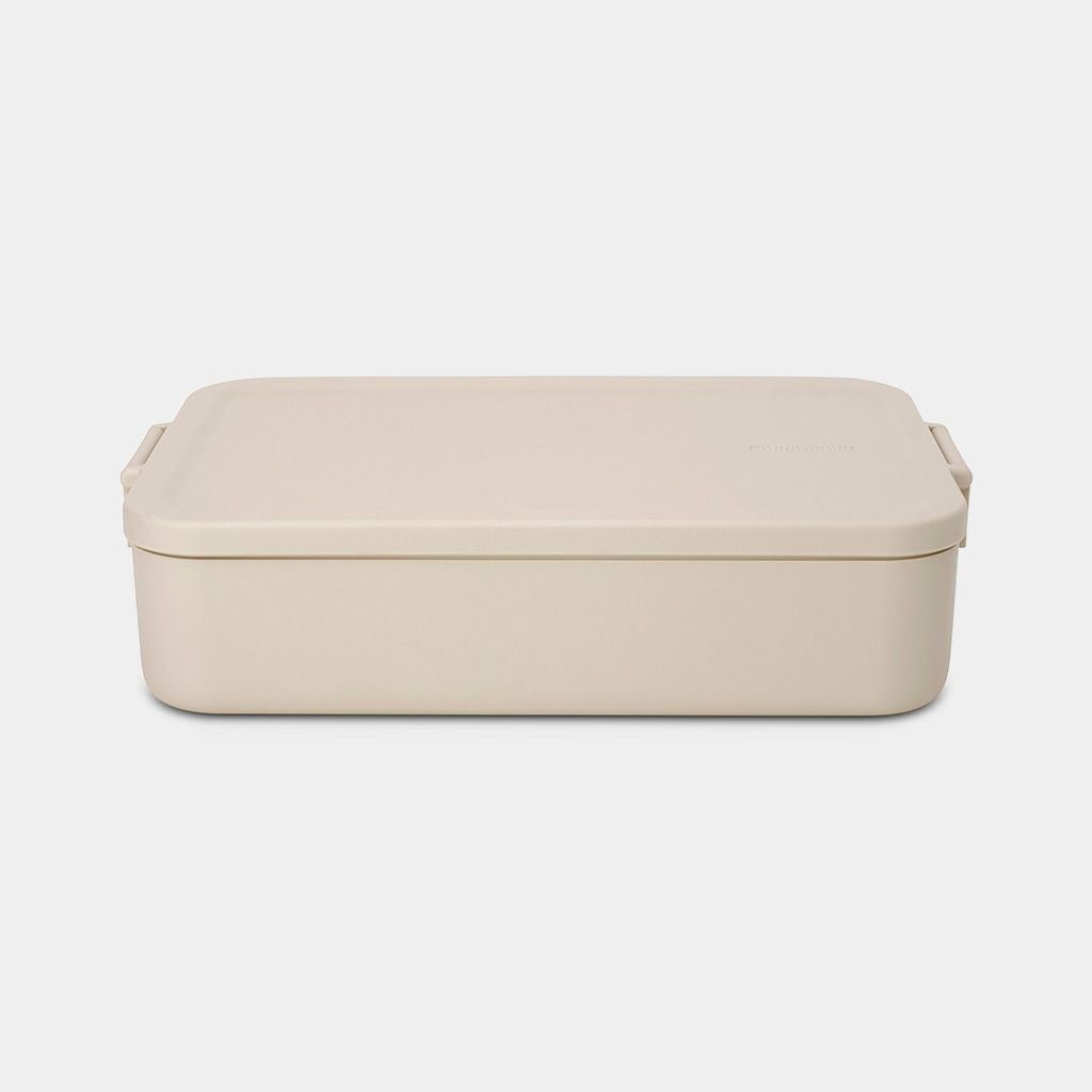 Make & Take Bento Lunchbox, large, kunststof - Soft Beige