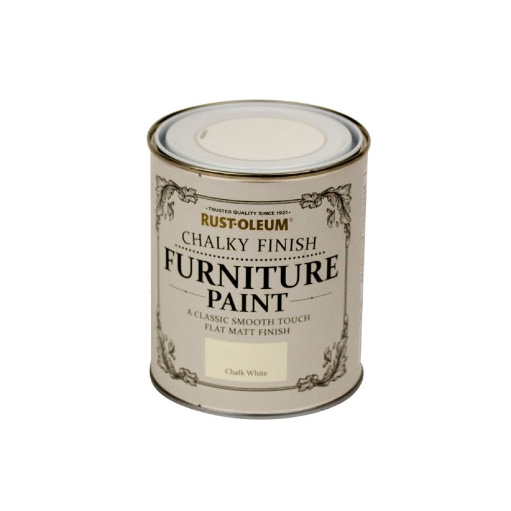 KALKMALING RUST-OLEUM FURNITURE PAINT WHITE 750ML